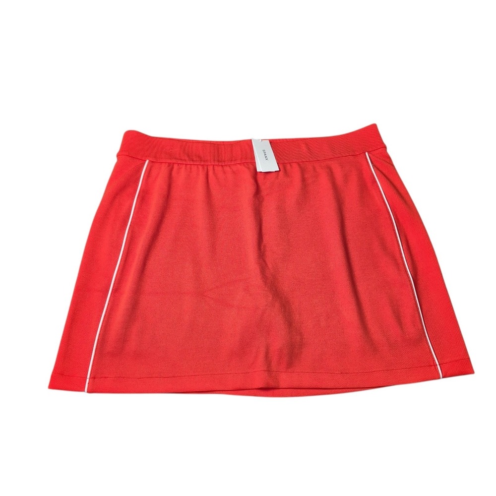 NWT Spanx Women's 3X AirEssentials AirPique Skort Poppy Red Golf Tennis Athletic